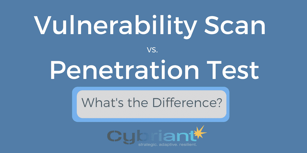 Infographic: Vulnerability Scan vs. Penetration Test