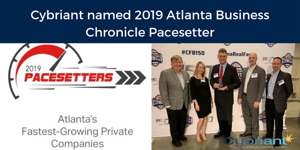 Cybriant named 2019 Atlanta Business Chronicle Pacesetter